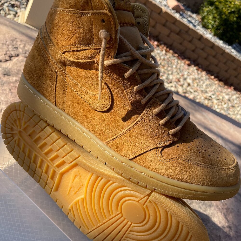Retro Jordan 1s High Wheat